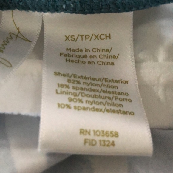 ANNE COLE WOMEN'S TANKINI SWIM TOP EASY TRIANGLE SILHOUTTE JUNGLE FEVER - Picture 6 of 7